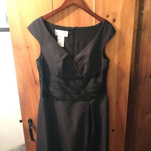 David’s Bridal black dress. Size 14